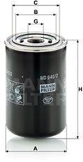 Mann-filter Filtru ulei MANN-FILTER WD 940/2 (WD 940/2) - automobilus