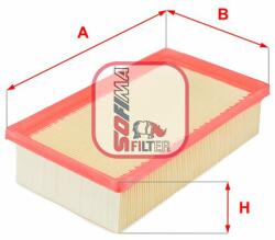 SOFIMA Filtru aer SOFIMA S 0412 A (S 0412 A) - automobilus