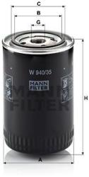 Mann-filter Filtru ulei MANN-FILTER W 940/35 (W 940/35) - automobilus