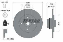 TEXTAR Disc frana TEXTAR PRO 92154003 (92154003)