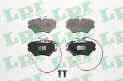 LPR set placute frana, frana disc LPR 05P469 (05P469)