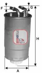 SOFIMA filtru combustibil SOFIMA S 2ONE NR (S 2ONE NR) - automobilus
