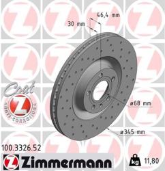 ZIMMERMANN Disc frana ZIMMERMANN SPORT Z 100.3326. 52 (100.3326.52)