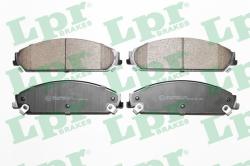 LPR set placute frana, frana disc LPR 05P1401 (05P1401)