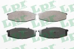 LPR set placute frana, frana disc LPR 05P289 (05P289)