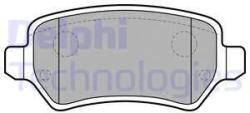 DELPHI set placute frana, frana disc DELPHI LP1681 (LP1681)