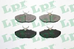 LPR set placute frana, frana disc LPR 05P854 (05P854)