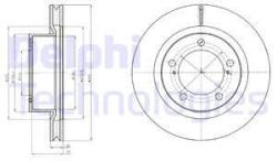 DELPHI Disc frana DELPHI BG9067 (BG9067) - automobilus