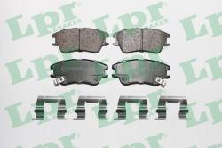 LPR set placute frana, frana disc LPR 05P1212 (05P1212)