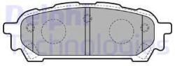 DELPHI set placute frana, frana disc DELPHI LP1822 (LP1822)