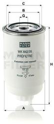 Mann-filter filtru combustibil MANN-FILTER WK 842/26 (WK 842/26) - automobilus