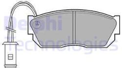 DELPHI set placute frana, frana disc DELPHI LP519 (LP519)