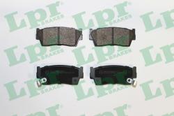 LPR set placute frana, frana disc LPR 05P342 (05P342)