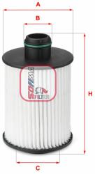 SOFIMA Filtru ulei SOFIMA S 5093 PE (S 5093 PE) - automobilus