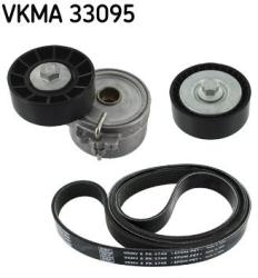 SKF Set curea transmisie cu caneluri SKF VKMA 33095 (VKMA 33095) - automobilus