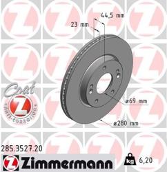 ZIMMERMANN Disc frana ZIMMERMANN COAT Z 285.3527. 20 (285.3527.20)