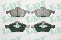 LPR set placute frana, frana disc LPR 05P898 (05P898)