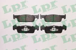 LPR set placute frana, frana disc LPR 05P1796 (05P1796)