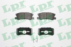 LPR set placute frana, frana disc LPR 05P954 (05P954)