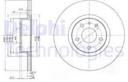 DELPHI Disc frana DELPHI BG3420 (BG3420)