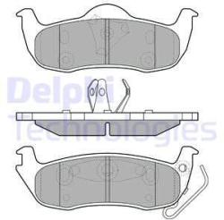 DELPHI set placute frana, frana disc DELPHI LP1975 (LP1975)