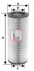 SOFIMA Filtru aer SOFIMA S 1060 A (S 1060 A) - automobilus