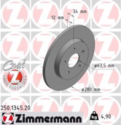 ZIMMERMANN Disc frana ZIMMERMANN COAT Z 250.1345. 20 (250.1345.20)