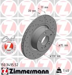 ZIMMERMANN Disc frana ZIMMERMANN SPORT Z 150.3495. 52 (150.3495.52)