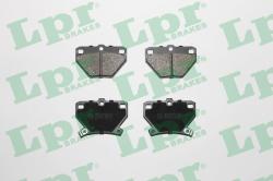 LPR set placute frana, frana disc LPR 05P836 (05P836)