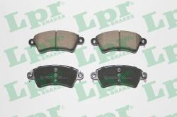 LPR set placute frana, frana disc LPR 05P766 (05P766)