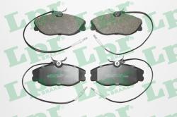 LPR set placute frana, frana disc LPR 05P620 (05P620)