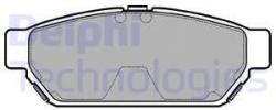 DELPHI set placute frana, frana disc DELPHI LP968 (LP968)