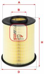 SOFIMA Filtru aer SOFIMA S 2722 A (S 2722 A) - automobilus