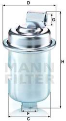 Mann-filter filtru combustibil MANN-FILTER WK 614/44 - automobilus