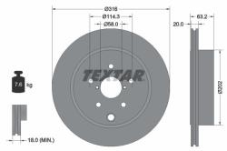 TEXTAR Disc frana TEXTAR PRO 92243703 (92243703)