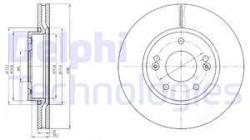 DELPHI Disc frana DELPHI BG4281C (BG4281C) - automobilus