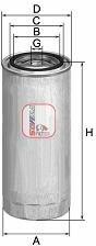 SOFIMA filtru combustibil SOFIMA S 4141 NR (S 4141 NR) - automobilus