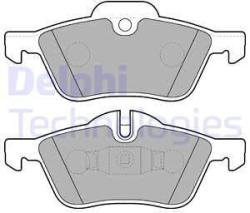 DELPHI set placute frana, frana disc DELPHI LP1657 (LP1657)