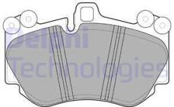 DELPHI set placute frana, frana disc DELPHI LP2116 (LP2116)