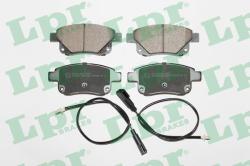 LPR set placute frana, frana disc LPR 05P1261 (05P1261)