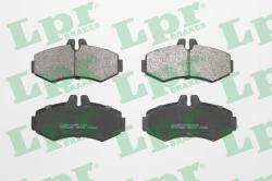 LPR set placute frana, frana disc LPR 05P672 (05P672)