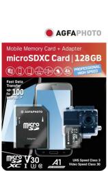 AgfaPhoto microSDXC 128GB UHS-I/U3/V30/A1 10613
