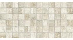Cesarom Gresie exterior / interior porțelanată glazurată Traver Decor bej mozaic 30x60 cm