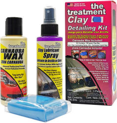 The Treatment Gyurma készlet waxal fényezés tisztításhoz Clay Detailing Kit Treatment 38000