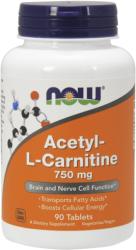 NOW Acetyl-L Carnitine 750mg 90 tabl