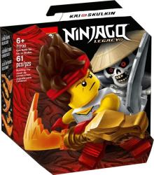 LEGO® NINJAGO® - Hősi harci készlet - Kai vs Skulkin (71730)