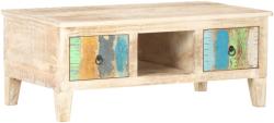 vidaXL Măsuță de cafea, 100 x 55 x 40 cm, lemn de acacia nefinisat (320235) Masa de cafea