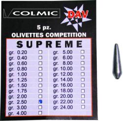 Colmic Plumbi COLMIC Oliveta Supreme, 14.00 g, 5 buc/plic (TOS1400)