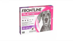 Merial Frontline Tri-act L spot on pentru caini 20-40 kg - 3 pipete antiparazitare