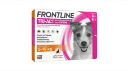 Merial Frontline Tri-act S spot on pentru caini 5-10 kg - 3 pipete antiparazitare
